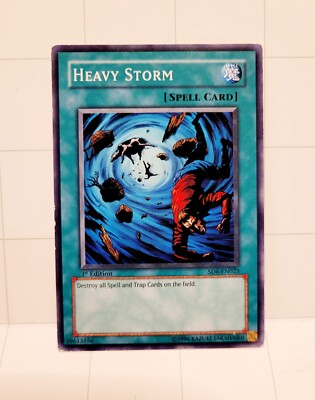 Yugioh Heavy Storm SD6-EN023 Structure Deck: Spellcaster's Judgment 1st Edition-image