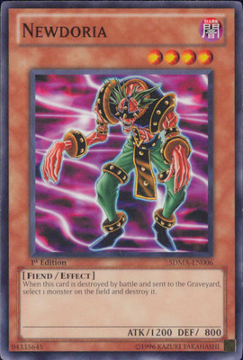 Yugioh Newdoria #SDMA-EN006 Structure Deck: Marik 1st Edition-image