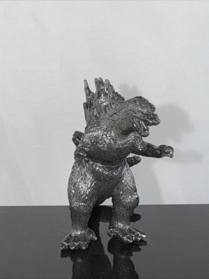 1999 BANDAI 2.5” GODZILLA ADVANCE THEATER TICKET EXCLUSIVE TRANSLUCENT BLACK-image