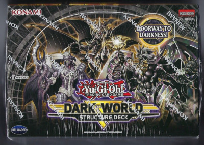 Yu-Gi-Oh! Dark World Structure Deck 1st Edition -Display Box New Sealed-image