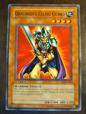 Obnoxious Celtic Guard SD5-EN007 Structure Deck: Warrior's Triumph 1st Edition-image