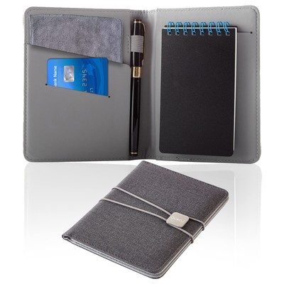 A6 Travelers Notebook Cover Compatible With Rocketbook Mini | Top Bound Spiral J-image