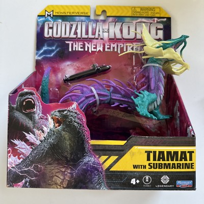 Godzilla X Kong The New Empire TIAMAT w/SUBMARINE Action Figure Playmates NEW!-image