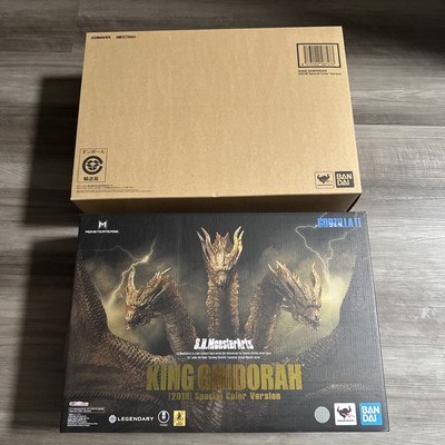 Bandai S.H. Monsterarts King Ghidorah 2019 Special Color Version KOTM Figure -image