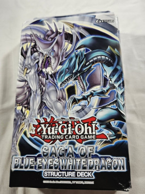 Yu-Gi-Oh! Trading Cards: Saga of Blue-Eyes White Dragon Structure Deck (Bent Pac-image