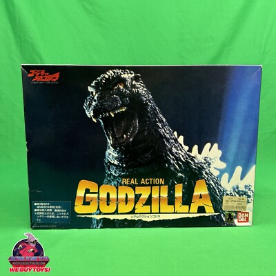 Vintage Bandai 1993 Real Action Godzilla Kit NEW IN OPEN BOX-image
