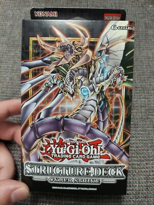 YuGiOh Cyber Strike 1st Edition Structure Deck NEW Factory Sealed Fast Ship-image