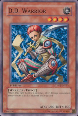 Yugioh D.D. Warrior #SDWS-EN013 Structure Deck: Warriors' Strike 1st Edition-image