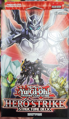 2015 YUGIOH UNLIMITED ED HERO STRIKE STRUCTURE DECK FACTORY SEALED NEW-image