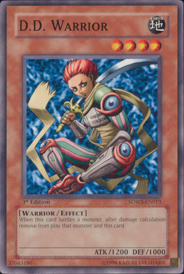 Yugioh D.D. Warrior #SDWS-EN013 Structure Deck: Warriors' Strike 1st Edition-image