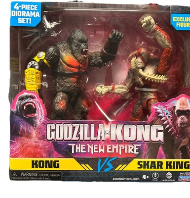 Godzilla x Kong The New Empire Kong vs Shar King Exclusive Figures New & Sealed-image