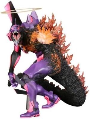 Godzilla Vs. Evangelion Toho 30cm EVA Unit 01 Burning G Awakening Form Figure-image