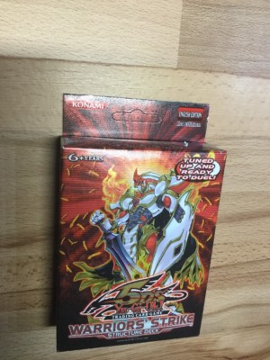 Yu-Gi-Oh - Warrior Strike SDWS Structure Deck NEW & SEALED 1st Edition English-image