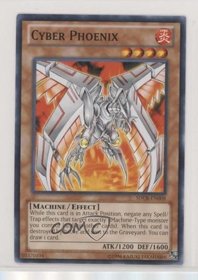 Cyber Phoenix Unlimited YuGiOh Dragon Revolution Structure Deck #SDCR-EN008 1s3-image