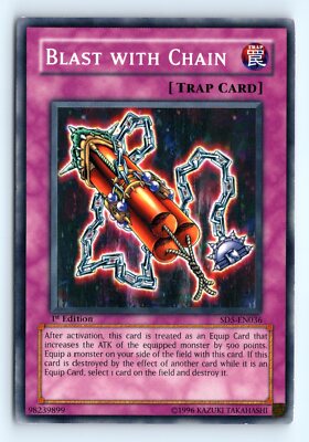 Yu-Gi-Oh Blast with Chain #SD5-EN036 Structure Deck: Warrior's Triumph tcg LP-image