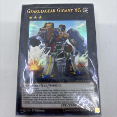 YUGIOH 1996 1ST EDITION GEARGIAGEAR GIGANT XG DECK SDGR-EN034-image