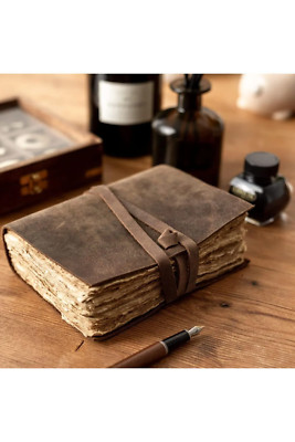 Souvenir Notebook, Memoir Notebook, Diary,Vintage, Journal, Parchm Souvenir Book-image