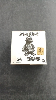 Toho Monster Netsuke Godzilla Mechagodzilla  Figure W/BOX F/S FEDEX-image
