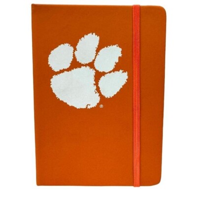 NCAA Clemson Tigers 75 Page Leather Cover Bound 7