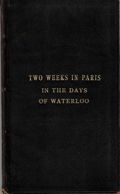 Thomas Bolling Robertson / JOURNAL OF EVENTS IN PARIS FROM JUNE 29 1815 TO JULY-image