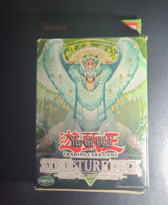 YU-GI-OH trading card structure deck lord of storm PRE OWNED-image
