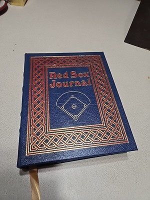 Boston RED SOX JOURNAL Year by Year Day by Day since 1901,  Easton Press leather-image