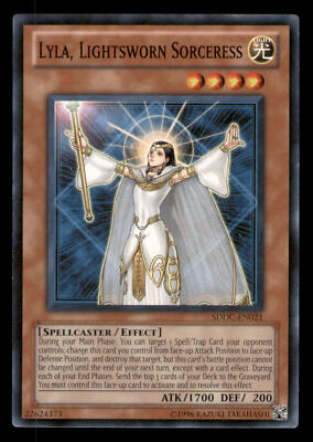 Yugioh Lyla, Lightsworn Sorceress #SDDC-EN021 Structure Deck: Dragons Collide LP-image