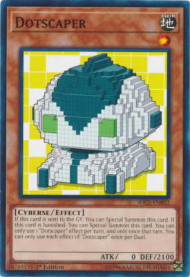 Yu-Gi-Oh! - Dotscaper  (SDCL-EN002) - Structure Deck Cyberse Link - Common - NM-image