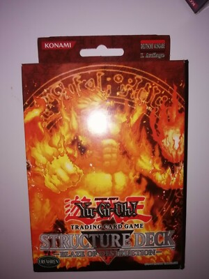 Structure Deck SD 3 Blaze of Destruction German 1st Edition Original Packaging Sealed Starter-image