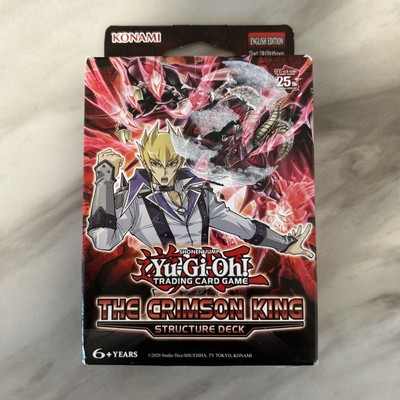 Yu-Gi-Oh Cards - THE CRIMSON KING - Structure Deck - New Factory Sealed-image