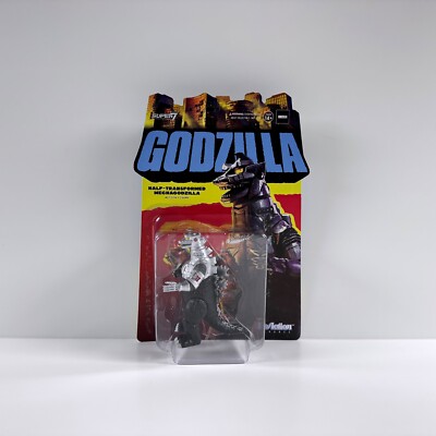 Super7 ToHo ReAction Half Transformed Mechagodzilla Wave 2 2022 MINT NEW MOC B-image