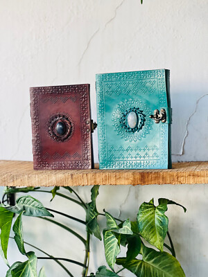 Goat Handmade Leather Journal beautiful Eye Journal Special Offer-image