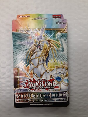 Yu-Gi-Oh! Structure Deck- Legends of the Crystal Beasts *1ST EDITION* DENTED BOX-image