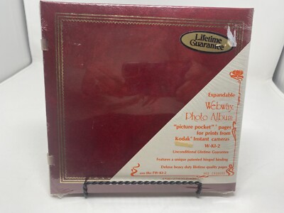 Webway Photo Album Clear Picture Pockets 10 Pages 8x8 FW-KI-2-image