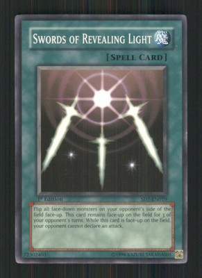 Structure Deck Invincible Fortress 1st #SD7EN019 Swords of Revealing Light-image