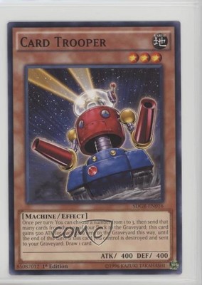 2014 Yu-Gi-Oh! Geargia Rampage Structure Deck 1st Edition Card Trooper 3c7-image