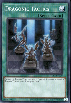 Structure Deck: Saga of Blue-Eyes White Dragon #SDBE-EN029 Dragonic Tactics.-image