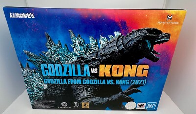 S.H. MonsterArts Godzilla vs Kong 2021 Godzilla Action Figure Bandai New-image