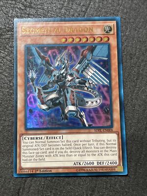 Yu-Gi-Oh! TCG Segmental Dragon Powercode Link SDPL-EN008 1st Ultra Rare LP-image
