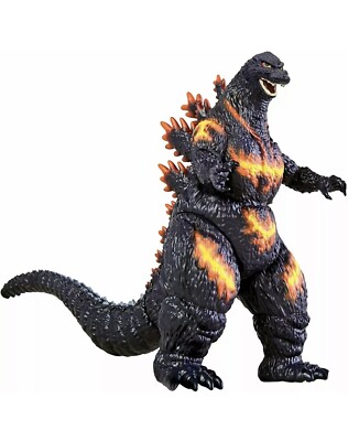 New Playmates GODZILLA Burning 1995 6.5