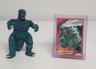 Godzilla King of the Monsters 1994 GODZILLA BENDABLE Action Figure W/ Card-image
