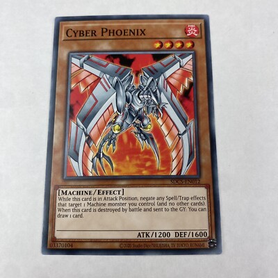 Yugioh Cyber Phoenix Sdcs-en012 Cyber Strike Structure Deck Unlimited Common-image