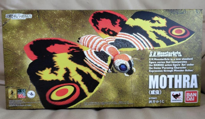Bandai S.H.MonsterArts Mothra Adult Action Figure Premium Godzilla Used-image