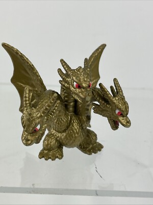 King Ghidorah RARE Chibi Finger Puppet Mini Figure Miniature Godzilla 2