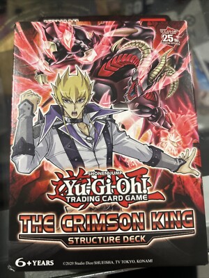 Yu-Gi-Oh Cards - Structure Deck - THE CRIMSON KING - New Factory Sealed-image