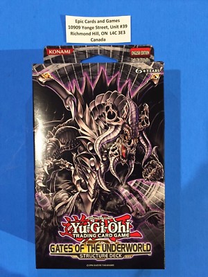 ( GATES OF THE UNDERWORLD ) - Structure Deck - 1st - (SDGU) - Sealed - Yu-Gi-Oh-image