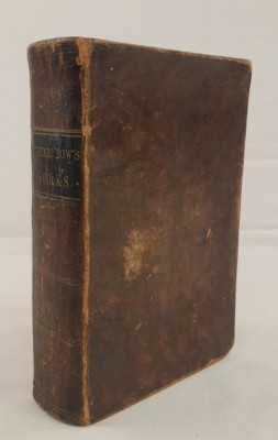 Lorenzo Dow’s Works 1848 4th Ed Leather Bound Book, His 4 Journal Volumes in 1-image