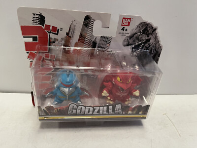 Chibi Godzilla Destoroyah & Gigan Mini Figure 2-Pack 2 inch Figures New Bandai-image