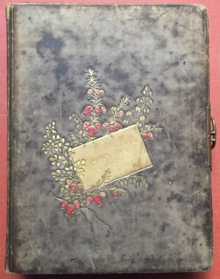 Jobyna Howland / Large leatherbound photo album ca 1870s-1890s kept by Lizzie J-image