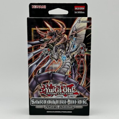 Yu-Gi-Oh!  Cyber Strike 1st Edition Structure Deck Trading Card Game New-image